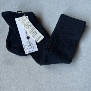 Treasure  Bond Navy Blue Tall Socks Womens Shoe Size 6-10.5 Brand New